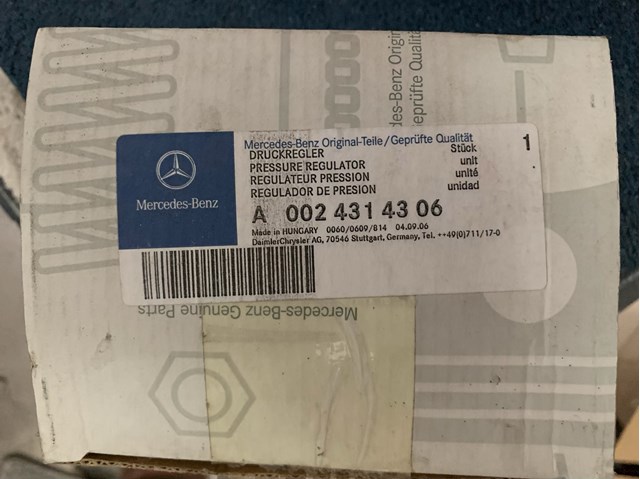 Регулятор тиску A0024314306 MERCEDES