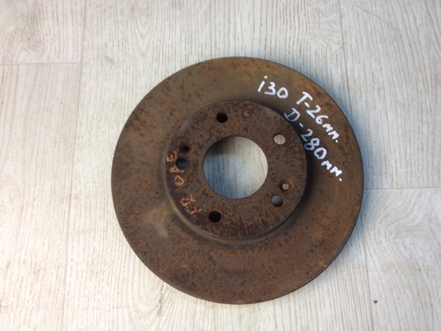Тормозной диск передний hyundai i30 fd 07-12 517121H100