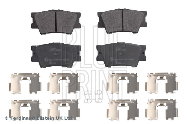 Колодки на гальмо задній дисковий ADT342168 BLUE PRINT