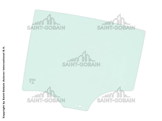 Скло заднє ліве 2456LGSR5RD SEKURIT