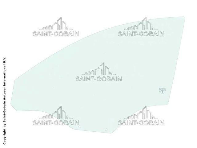 Вікно (передніх дверей) двері 3024LGNR5FD SEKURIT