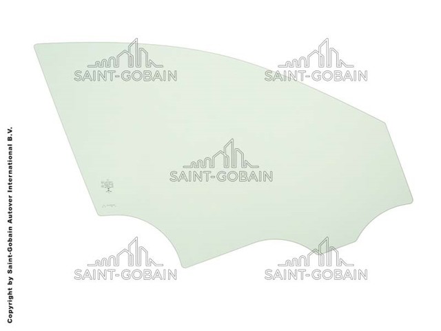 Скло пасажирських дверей 5385RGSS4FD SEKURIT