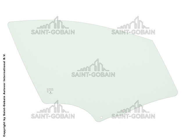 Скло пасажирських дверей 6544RGSS4FD SEKURIT