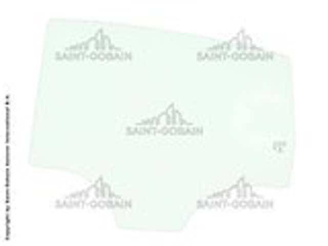 Скло задньої двері лівої 7613LGSH5RD SEKURIT