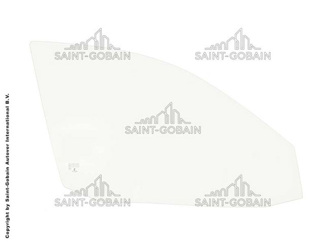 Скло пасажирських дверей 8558RGNH5FD SEKURIT