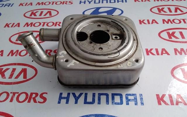 Радіатор масляний (холодильник), під фільтром 2641027400 HYUNDAI