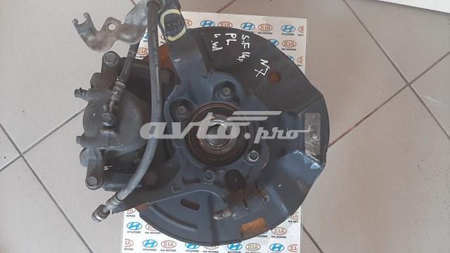 Захист гальмівного диска, переднього, лівого 517552W000 HYUNDAI