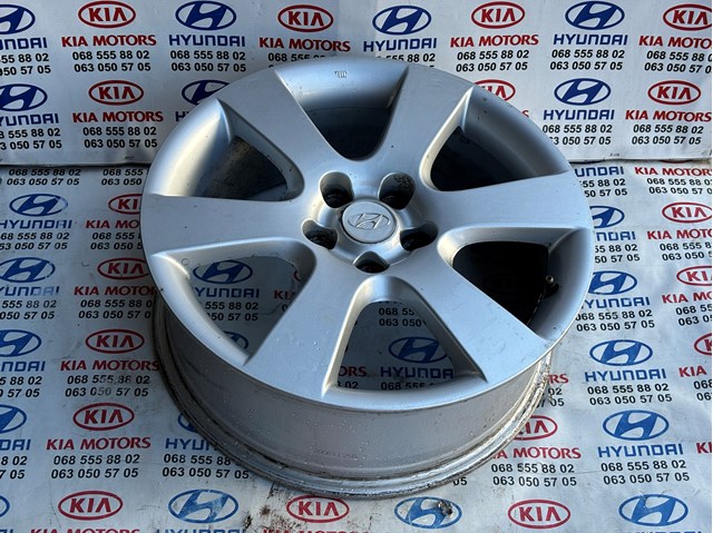 Диски колісні литі (легкосплавні, титанові) 529102B180 HYUNDAI