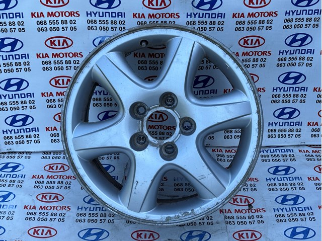 Диски колісні литі (легкосплавні, титанові) 529102E200 HYUNDAI
