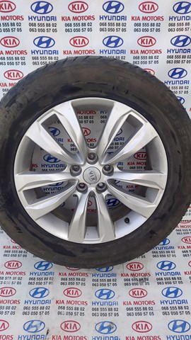 Диски литі (легкосплавні, титанові) 529102P180 HYUNDAI