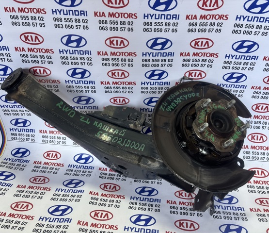 Важіль/тяга задньої підвіски подовжній нижній, лівий 55502JD00A NISSAN