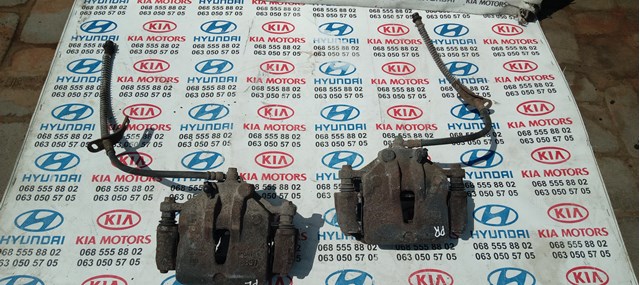 Шланг гальмівний передній, лівий 587312L000 HYUNDAI