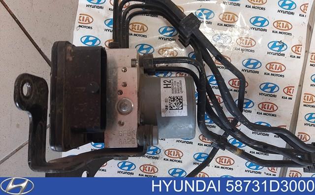 Шланг гальмівний передній, лівий 58731D3000 HYUNDAI