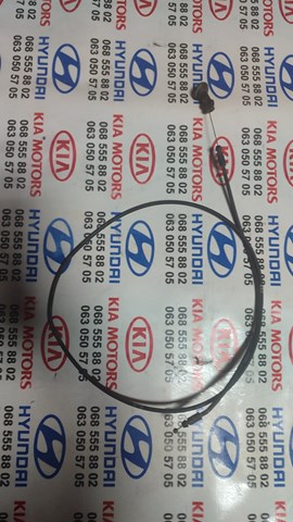 Трос відкриття капота, задній 811901F000 HYUNDAI