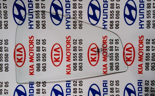 Скло-кватирка двері, задній, лівою 834171J010 HYUNDAI