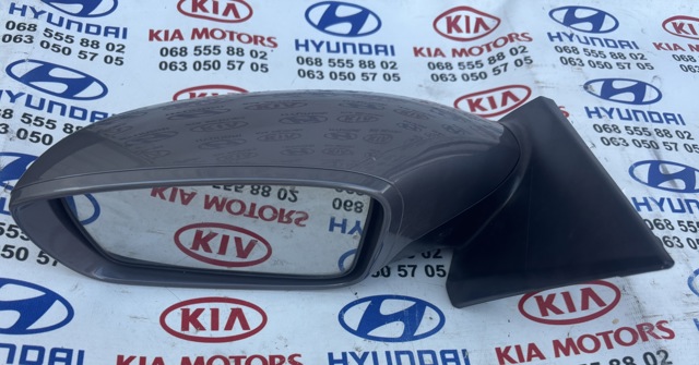 Бічне дзеркало заднього виду ліве 876103Q110 HYUNDAI