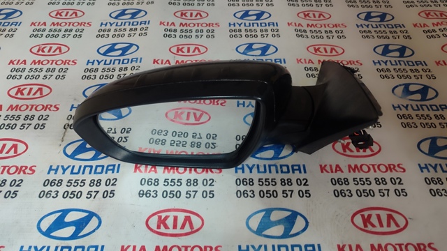 Бічне дзеркало заднього виду ліве 876104C501 HYUNDAI