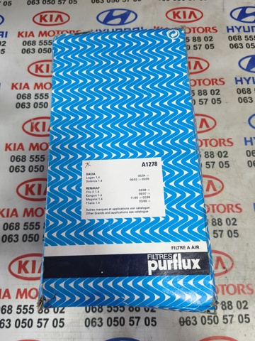 Фільтр повітряний A1278 PURFLUX
