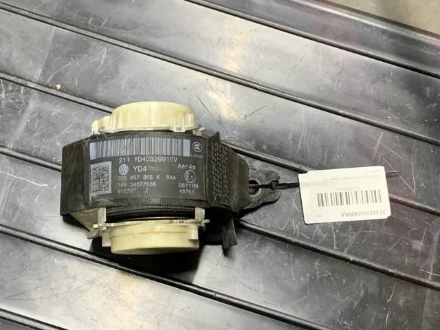 Пасок безпеки задній лівий 3C5857805KRAA VAG