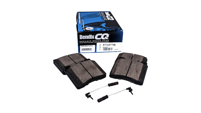 Колодки гальмівні передні, дискові 571477B BENDIX