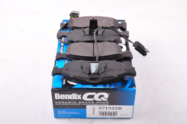 Колодки гальмівні дискові комплект 571522B BENDIX