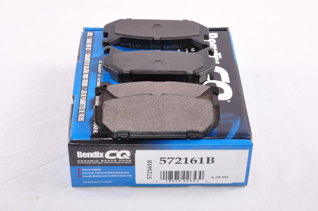 Колодки на гальмо задній дисковий 572161B BENDIX