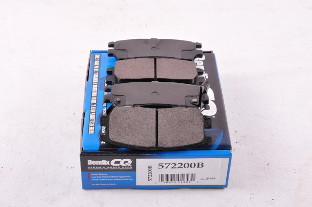 Колодки гальмівні передні, дискові 572200B BENDIX