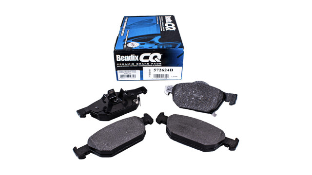 Колодки гальмівні передні, дискові 572624B BENDIX