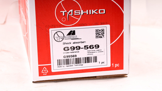 Амортизатор передньої підвіски G99569 TASHIKO