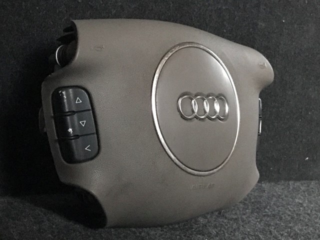 Подушка безопасности (airbag) водительская на audi a4 b6 седан (8e2) (01.00 - 02.05) 2.4 (09.01 - ) bdv 8E0880201AB