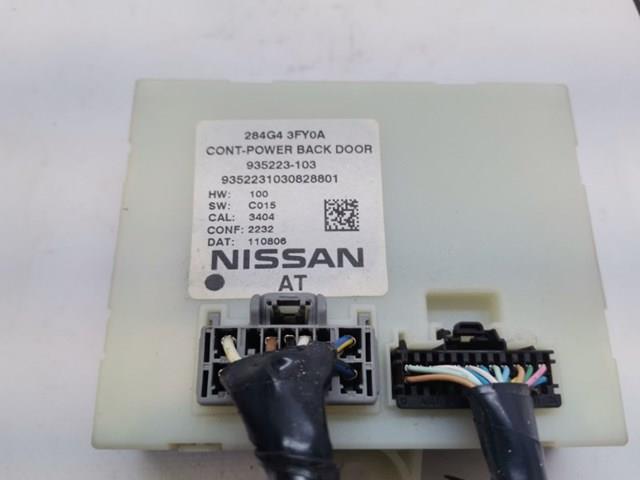 Блок управління відкриття кришки багажника 284G43FY0A NISSAN