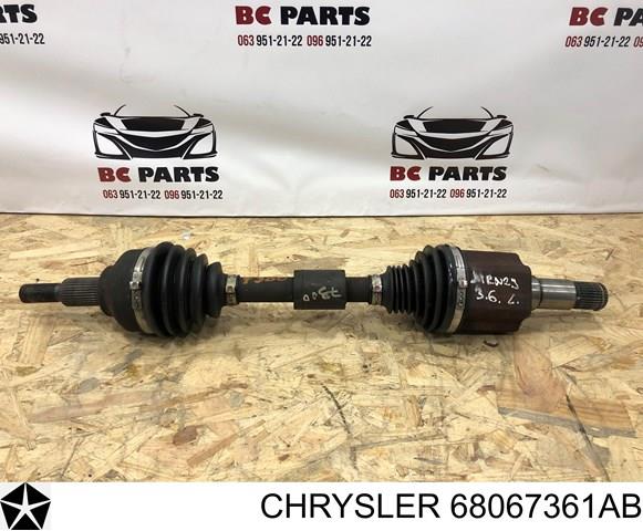 Привід передній лівий 68067361AB CHRYSLER