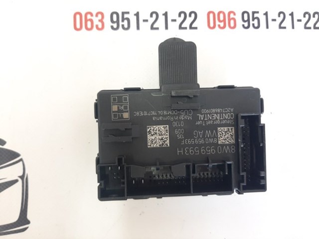 Блок комфорту передніх дверей 8W0959593H VAG