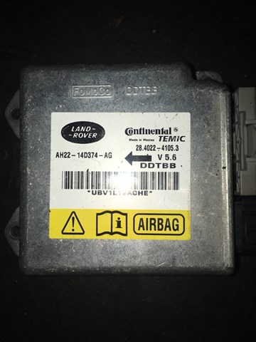 Модуль-процесор управління подушки безпеки AH2214D374AG LAND ROVER