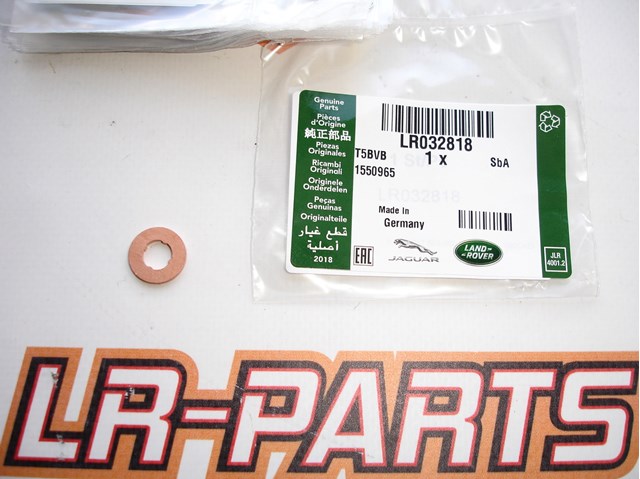 Кільце ущільнююче форсунок LR032818 LAND ROVER