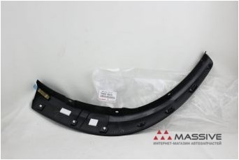 Розширювач/накладка арки заднього крила, лівий 7560678010 TOYOTA