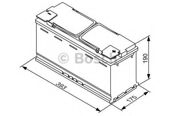 Авто акумулятор 0092S5A150 BOSCH