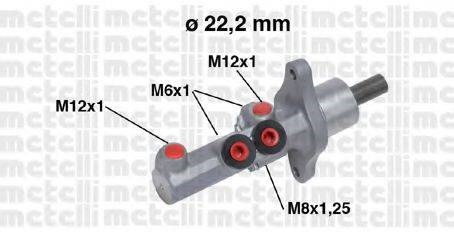 Циліндр гальмівний, головний 050720 METELLI