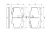 Передні гальмівні колодки 0986424134 BOSCH