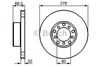 Диск гальмівний передній 0986478061 BOSCH