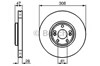 Диск переднього гальма 0986479198 BOSCH