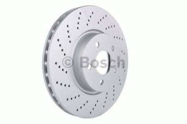 Диск переднього гальма 0986479408 BOSCH