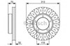 Ротор гальмівний 0986479567 BOSCH