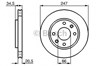 Диск переднього гальма 0986479B32 BOSCH