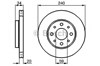 Диск гальмівний передній 0986479B76 BOSCH