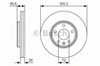 Диск гальмівний передній 0986479R93 BOSCH