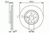 Гальмо дискове переднє 0986479S01 BOSCH