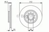 Диск гальмівний передній 0986479S23 BOSCH