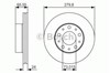 Диск гальмівний передній 0986479S70 BOSCH