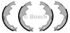 Гальма робочі задні ножні і гальмівні барабани 0986487396 BOSCH